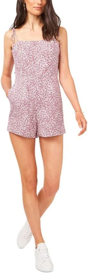 1.STATE Tie Romper Delightful Ditsy SM