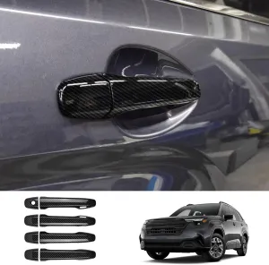 2025 Forester Door Handle Covers for Subaru Forester Exterior Accessories Durable Anti-Scratch Exterior Decoration Carbon Fiber