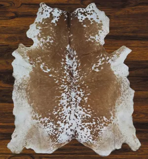 241-11 Cow Skin Hair on Hide 100% Pure Cow Hide Large Decorative/Carpet/Rug/Wall Leather