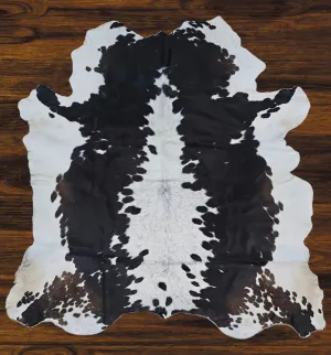 241-13 Cow Skin Hair on Hide 100% Pure Cow Hide Large Decorative/Carpet/Rug/Wall Leather
