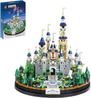 3600PCS Castle Building Blocks Sets,Creative Ideals Dream Palace Building Blocks, Best Micro Mini Bricks Gift for 14  Boys, Girls or Adults