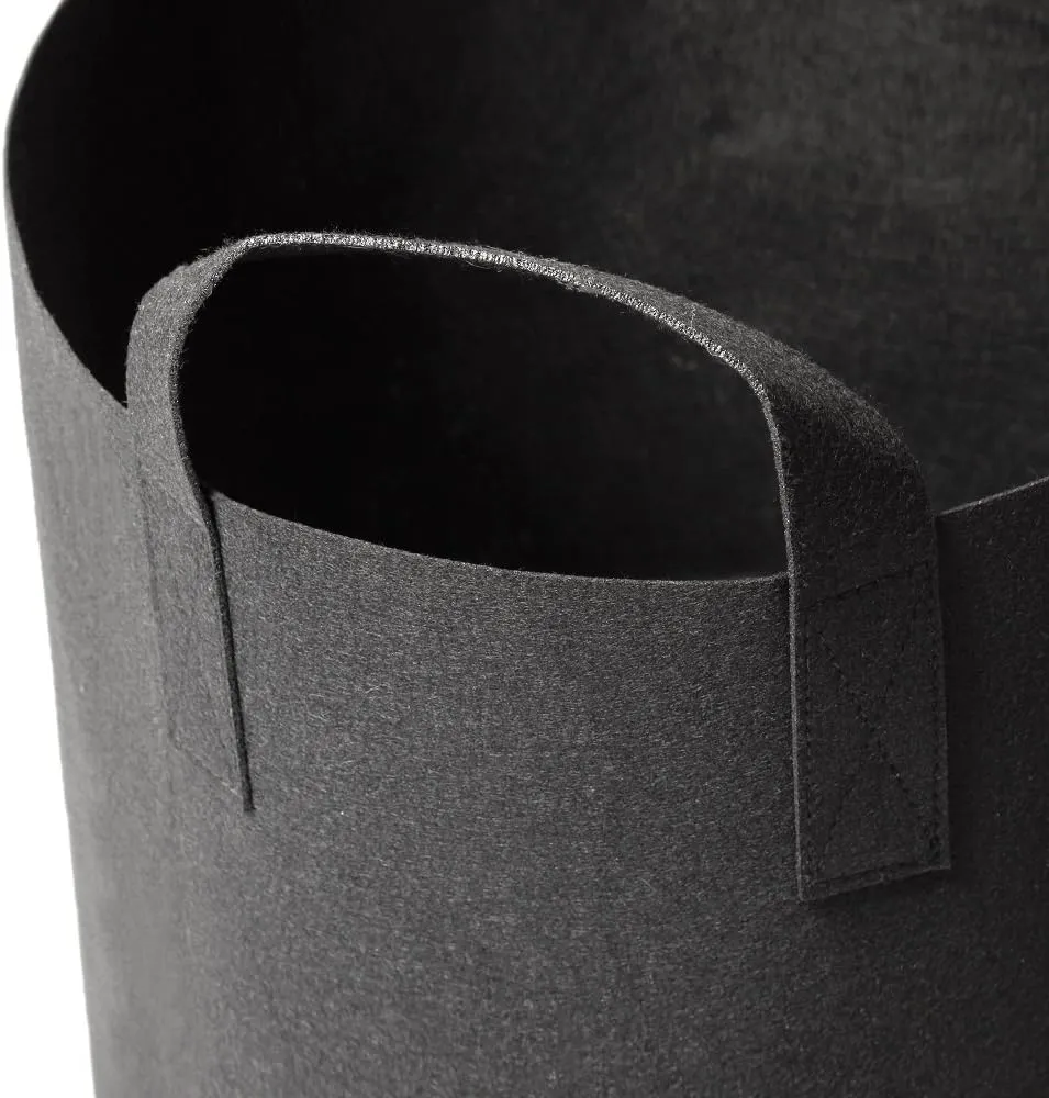 6-Pack 7 Gallon Grow Bags/Aeration Fabric Pots with Handles