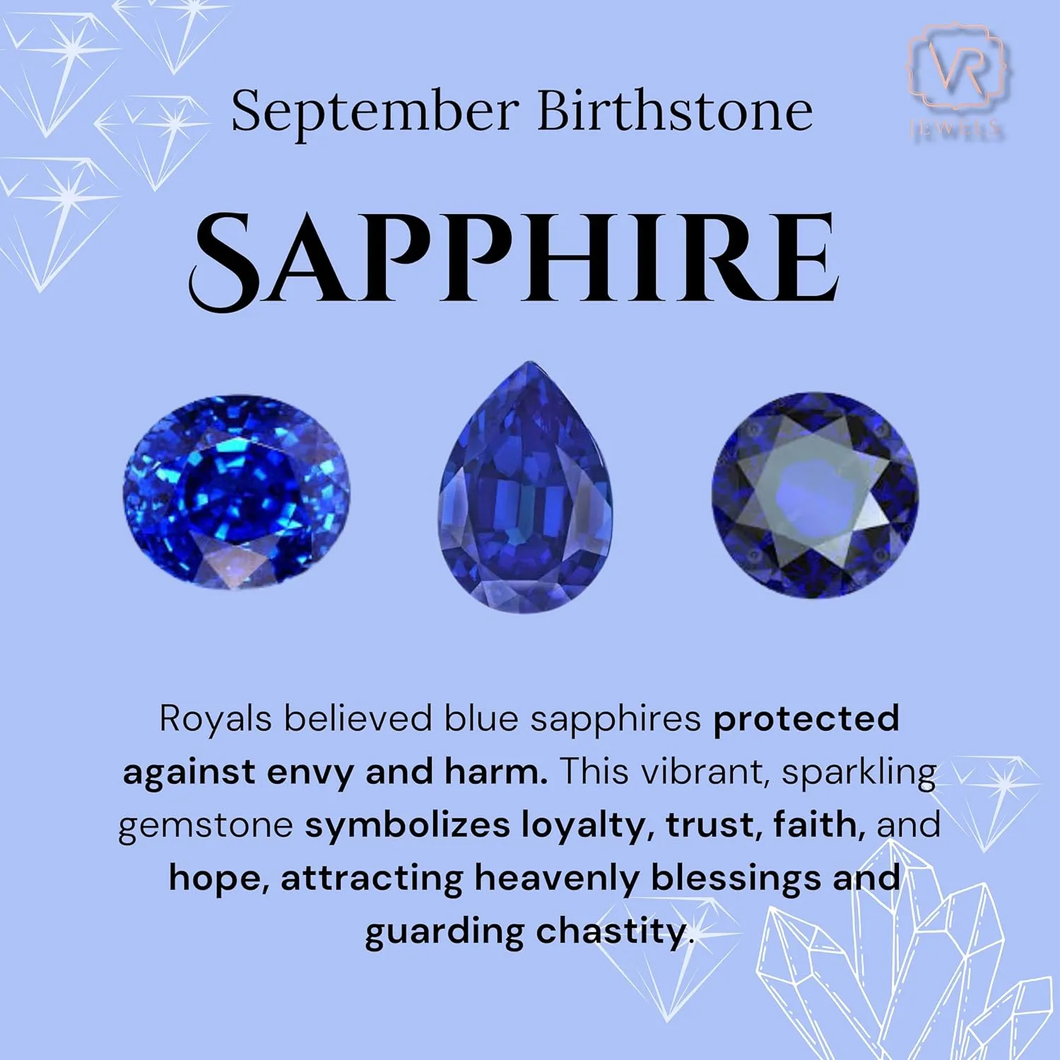 6x4 mm Natural Blue Sapphire with Diamond Three stone Ring for Women in 14k Solid Yellow Gold | September Birthstone Gift for Her Birthday | Engagement | Wedding | Anniversary