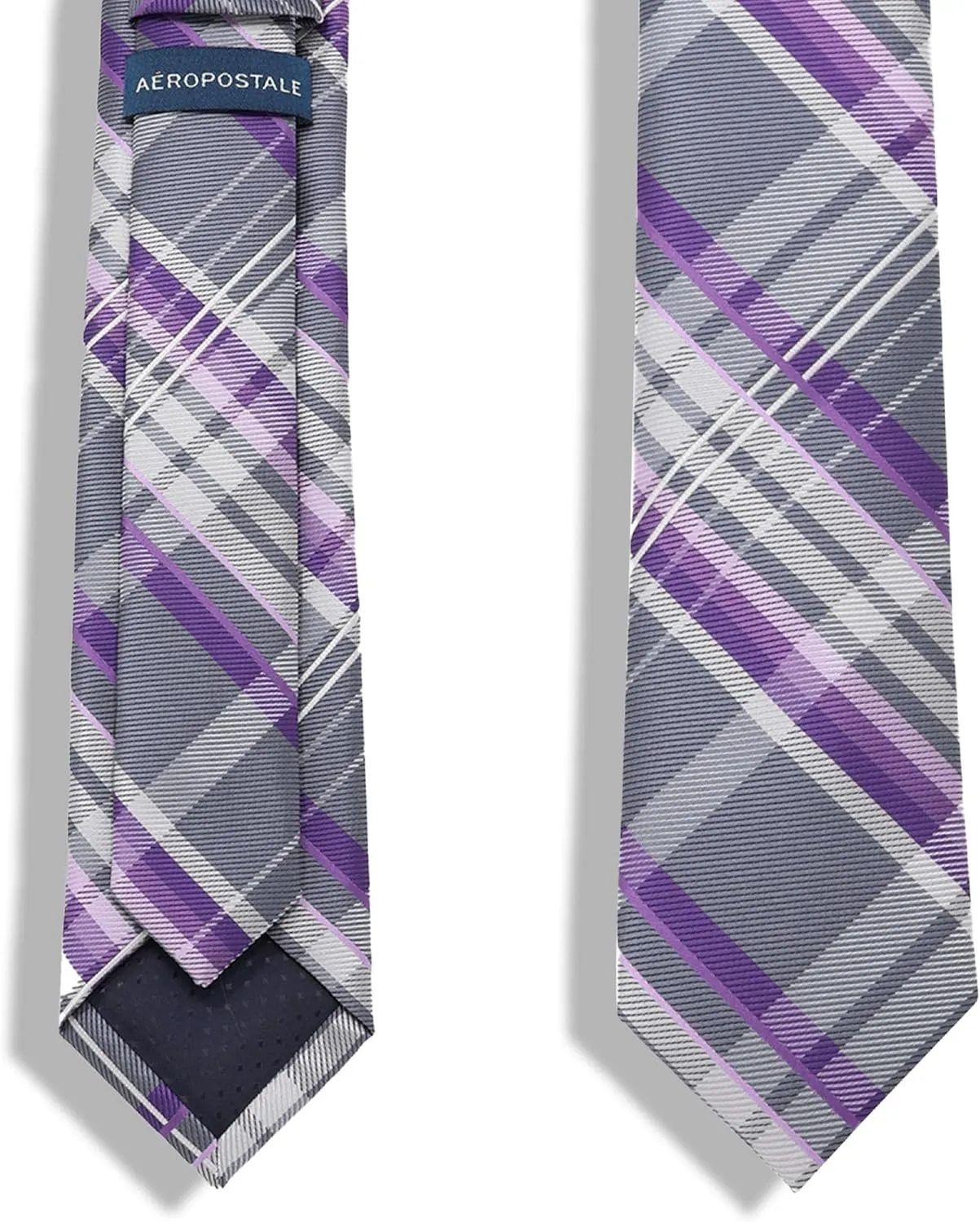 Aeropostale Men's Satin Neck Tie | 2 1/2" Width | Modern Skinny Tie