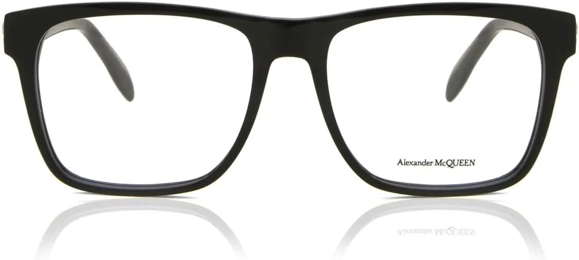 Alexander McQueen AM0282O Black 55/16/150 men Eyewear Frame