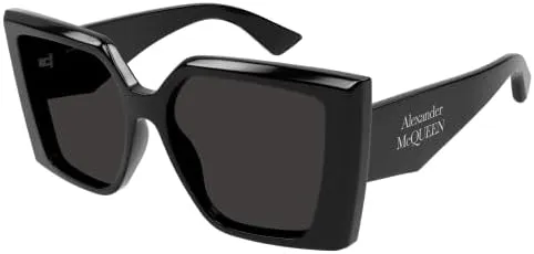 Alexander McQueen Sunglasses AM 0467 S- 001 Black/Grey