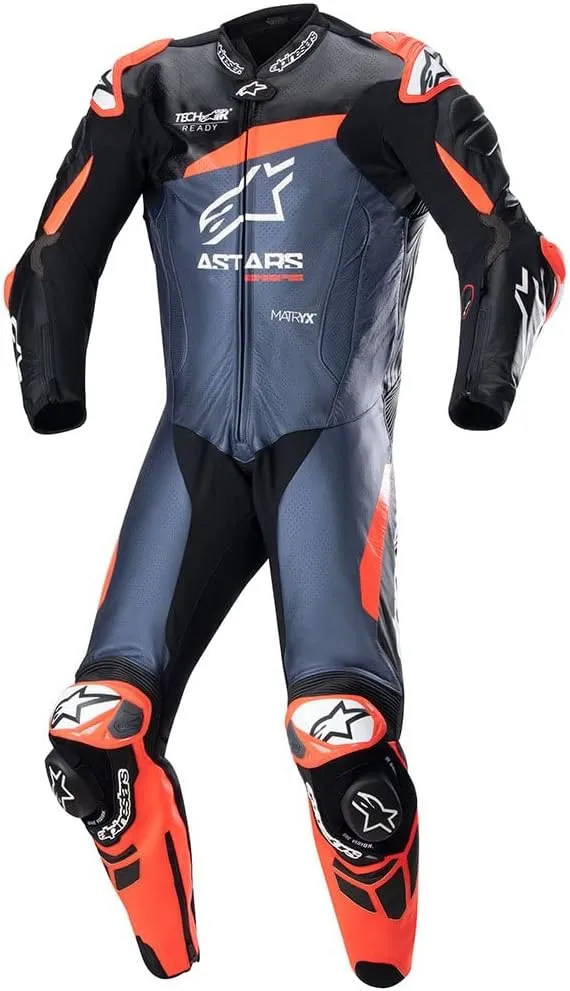 Alpinestars GP Plus V4 Suit (54) (Black/Red/Blue)