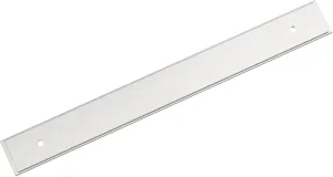 Amerock Maymont 7-9/16 inch (192mm) Center-to-Center Rectangle Polished Chrome Cabinet Pull Backplate, BP3759126