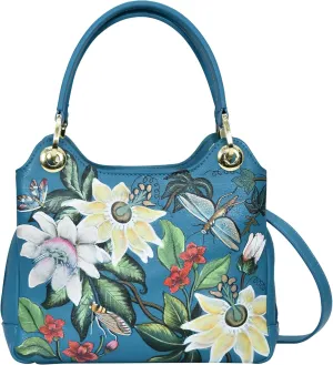 Anuschka Satchel with Crossbody Strap-708