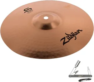 Avedis Zildjian S10S 10-INCH S FAMILY SPLASH CYMBAL W/ BRIGHT SOUND - BRILLIANT FINISH With ZKEY