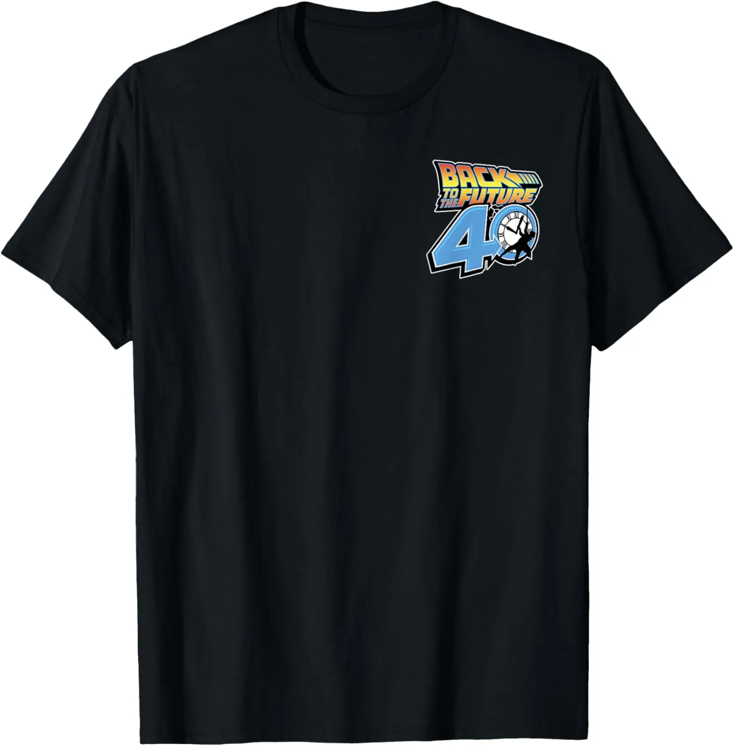 Back To The Future 40th Anniversary Video Game Style F&B T-Shirt
