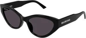 Balenciaga BB0306S Black/Dark Grey 57/19/145 women Sunglasses