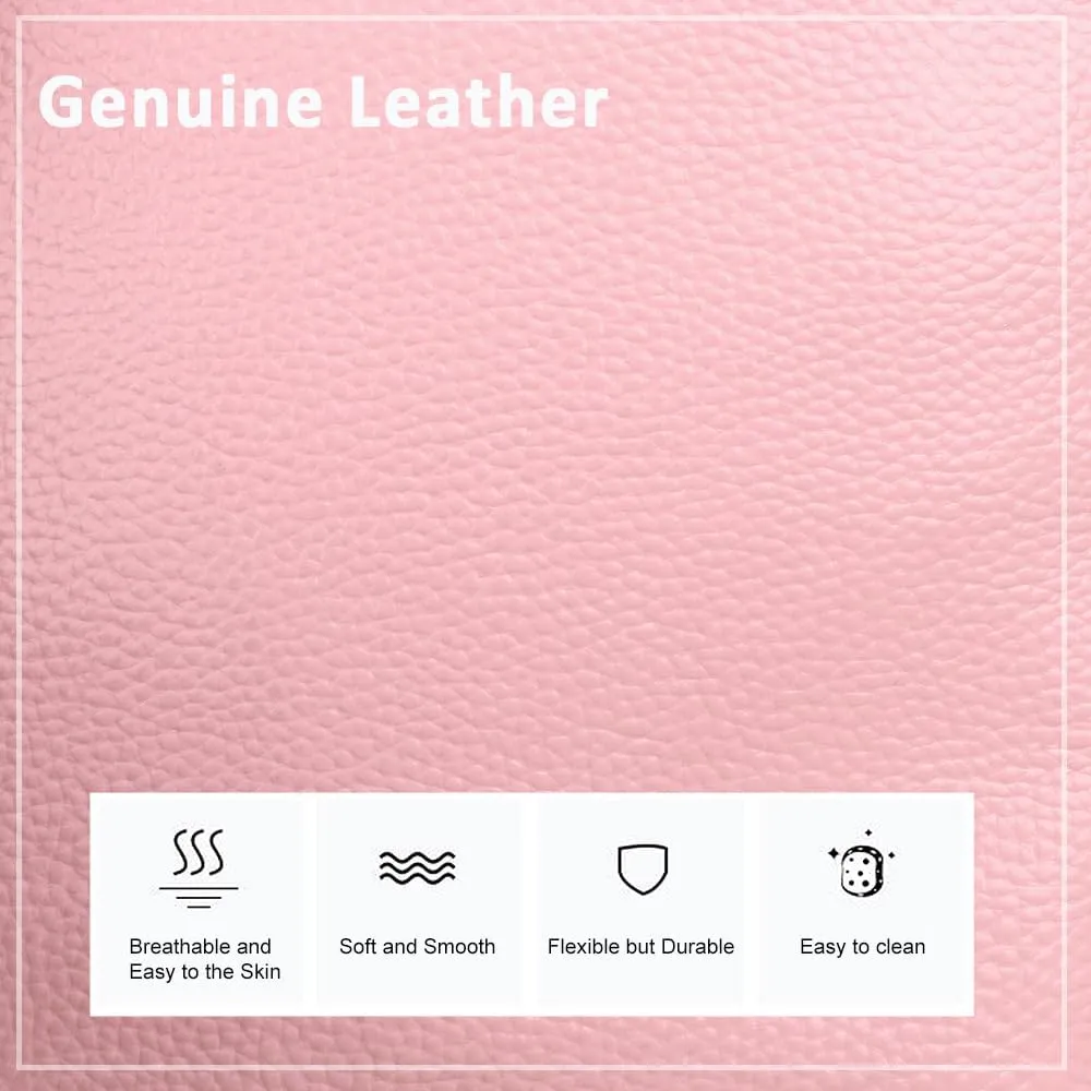 befen Small Genuine Leather Crossbody Purses for Women Trendy Travel Shoulder Handbags with Multiple Zipper Pockets