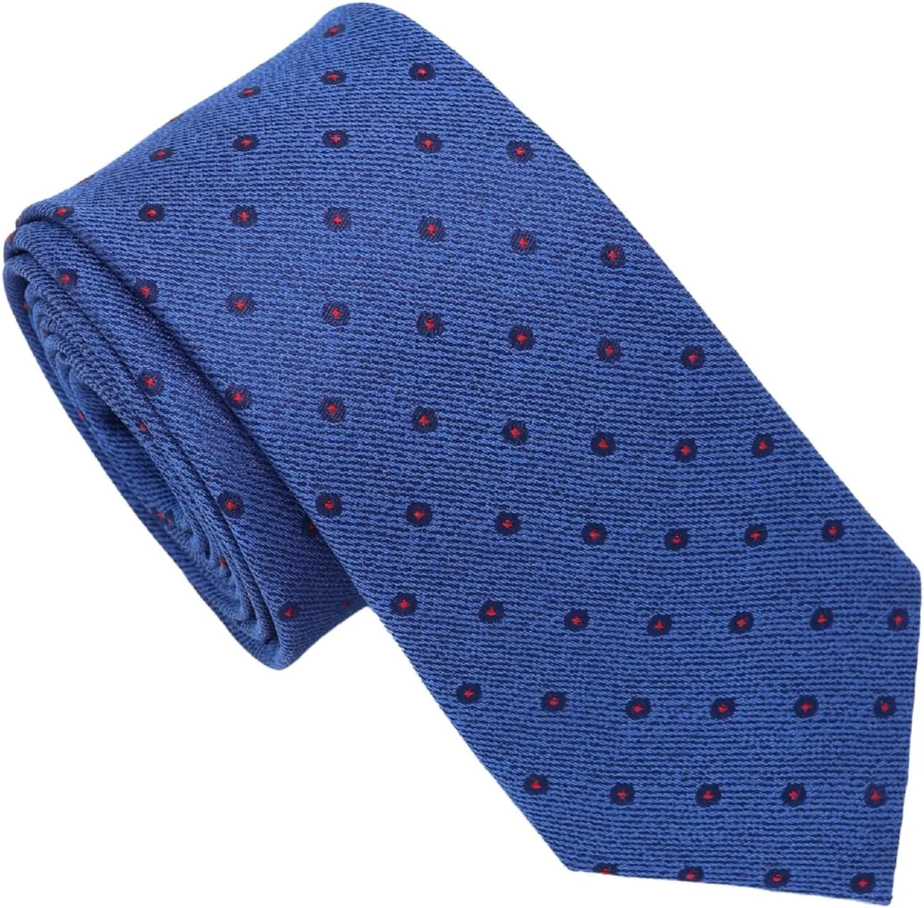 Ben Sherman Men's Neck Tie | 100% Silk Woven Tie | 2 3/4" Width | Traditional English Design with Signature stripe Lining