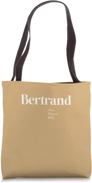 Bertrand – Clever, Observant and Witty Tote Bag