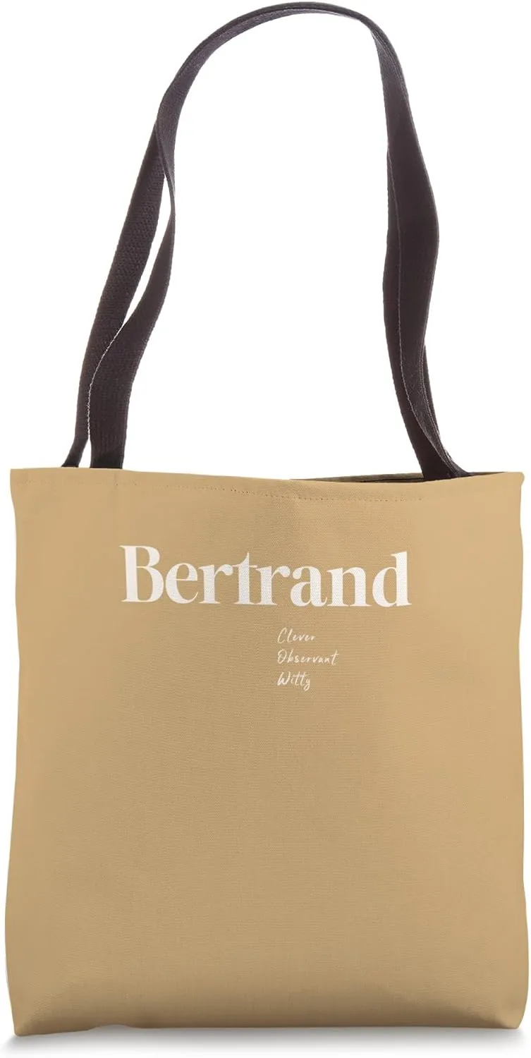 Bertrand – Clever, Observant and Witty Tote Bag