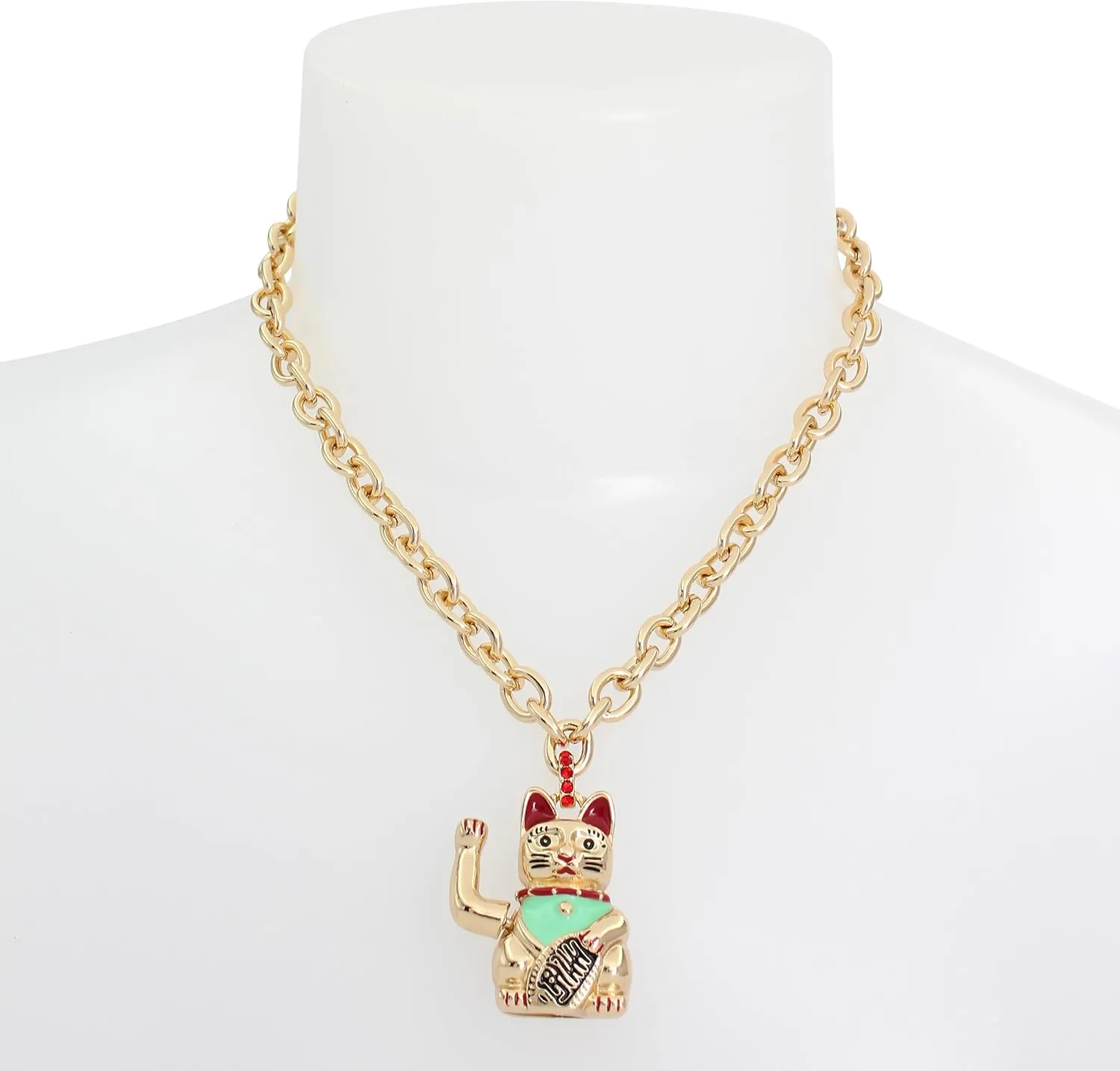 Betsey Johnson Womens Lucky Charm Necklaces