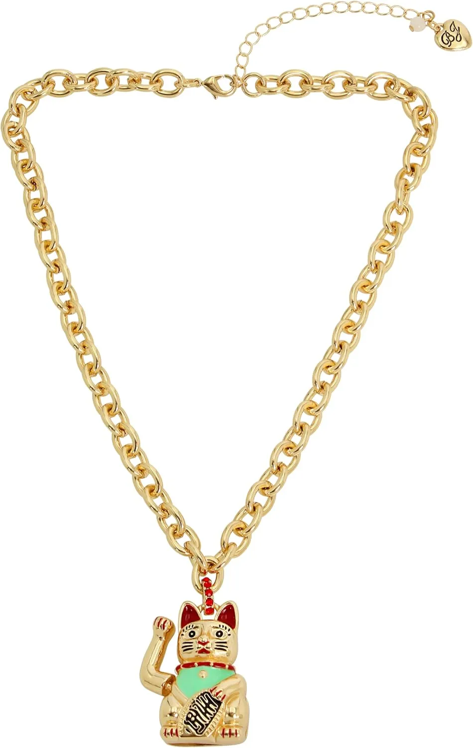 Betsey Johnson Womens Lucky Charm Necklaces