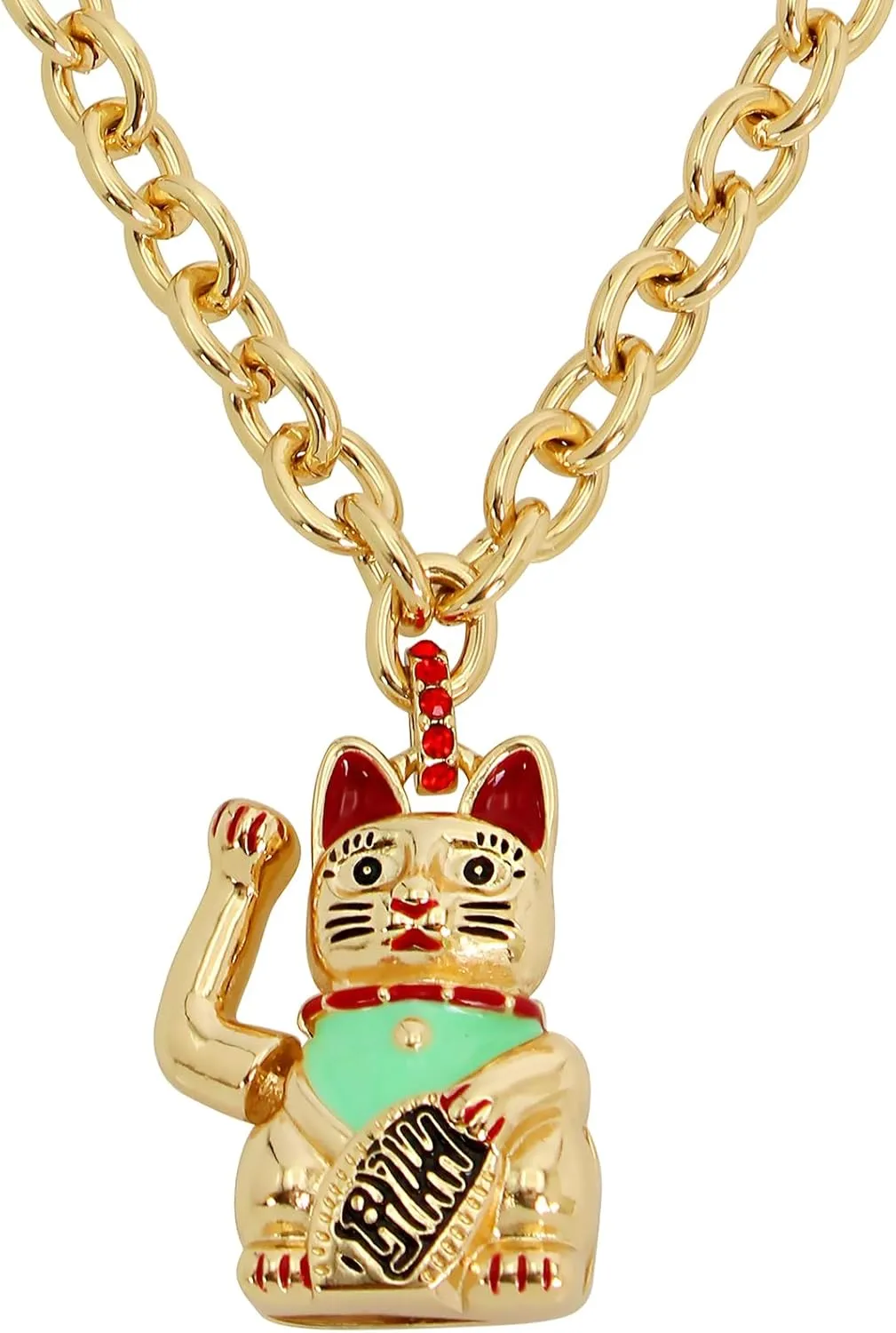 Betsey Johnson Womens Lucky Charm Necklaces
