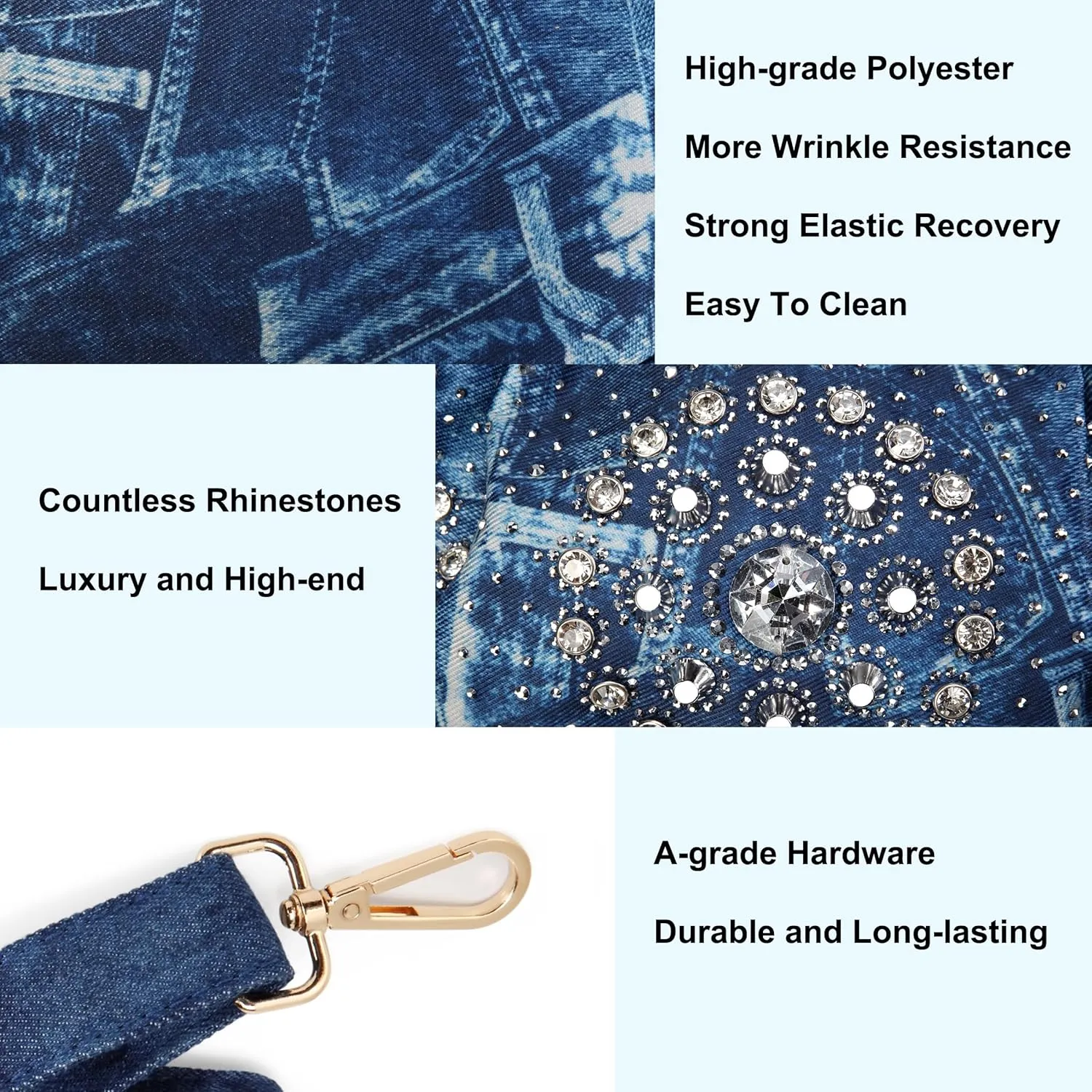 Bling Rhinestone Purse for Women Evening Bag Shoulder Bag Sparkling Crystal Wedding Party Clutches Handbags