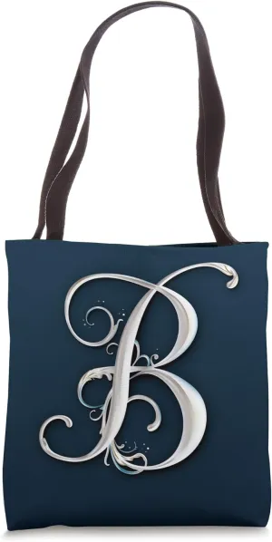 Boho Chic Floral Wreath Latter M Cute Pastel Tote Bag