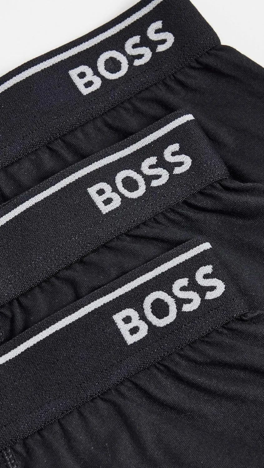 BOSS Men's Classic Cotton 3 Pack Boxer Briefs