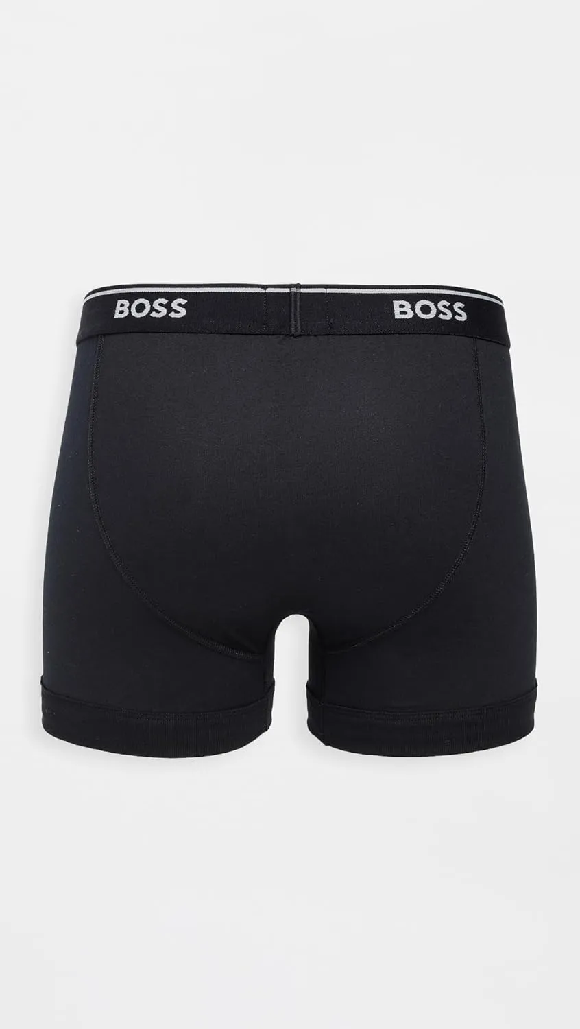 BOSS Men's Classic Cotton 3 Pack Boxer Briefs