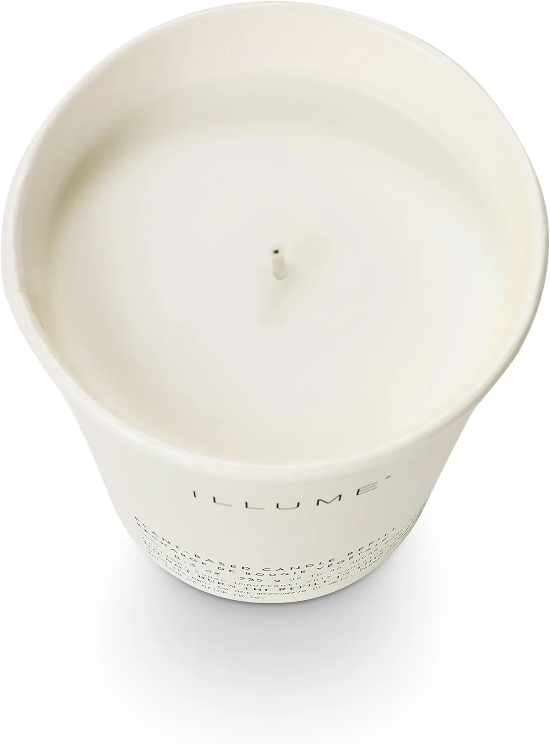 Boxed Glass Candle Refill, Winter White