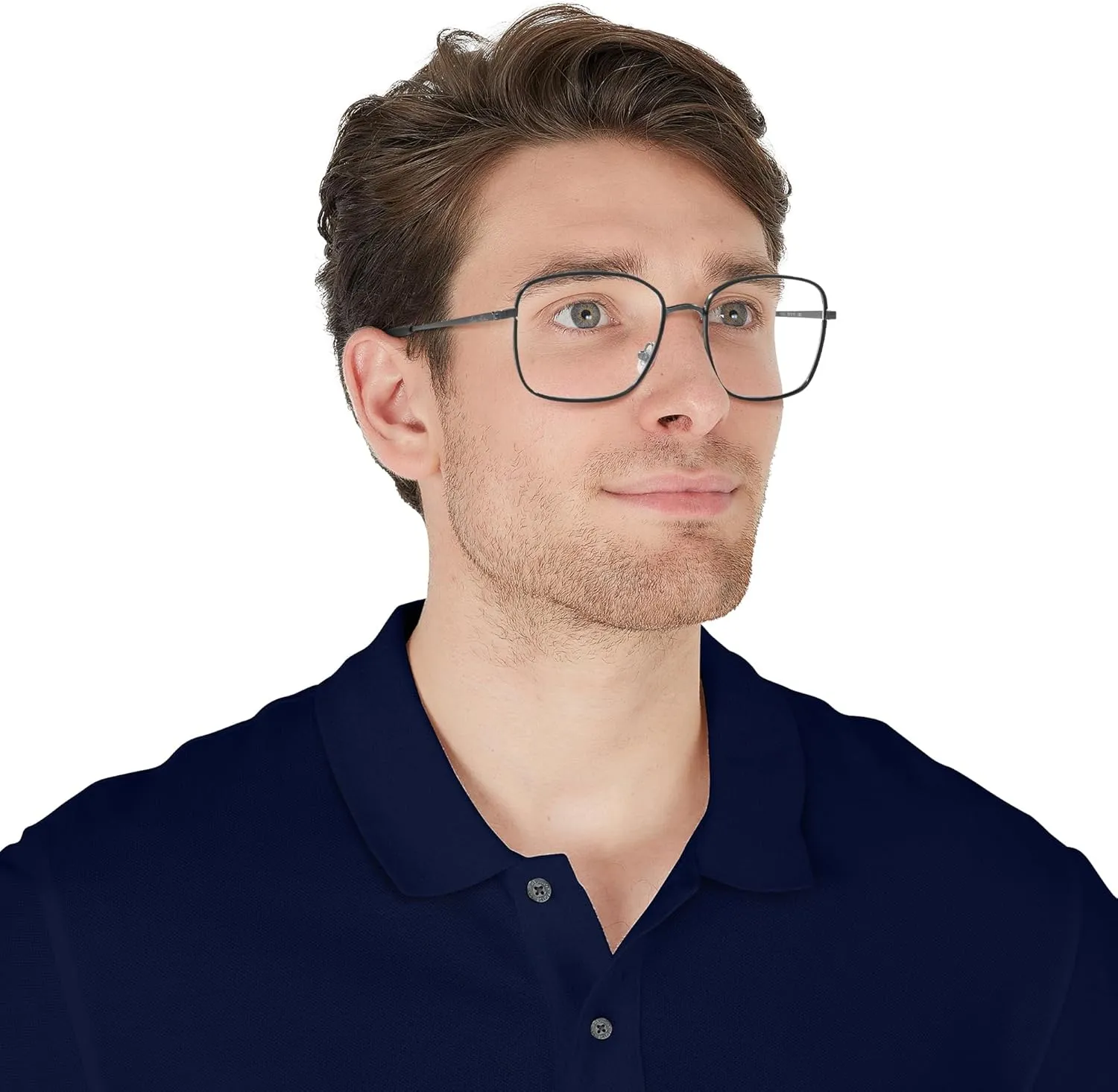 Brooks Brothers Mens BB1105j Square Prescription Eyewear Frames