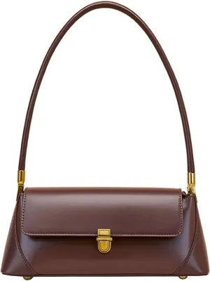 Brown Purses for Women Black Shoulder Purse Vintage Bags Trendy Women's Red Small Tote Handbags