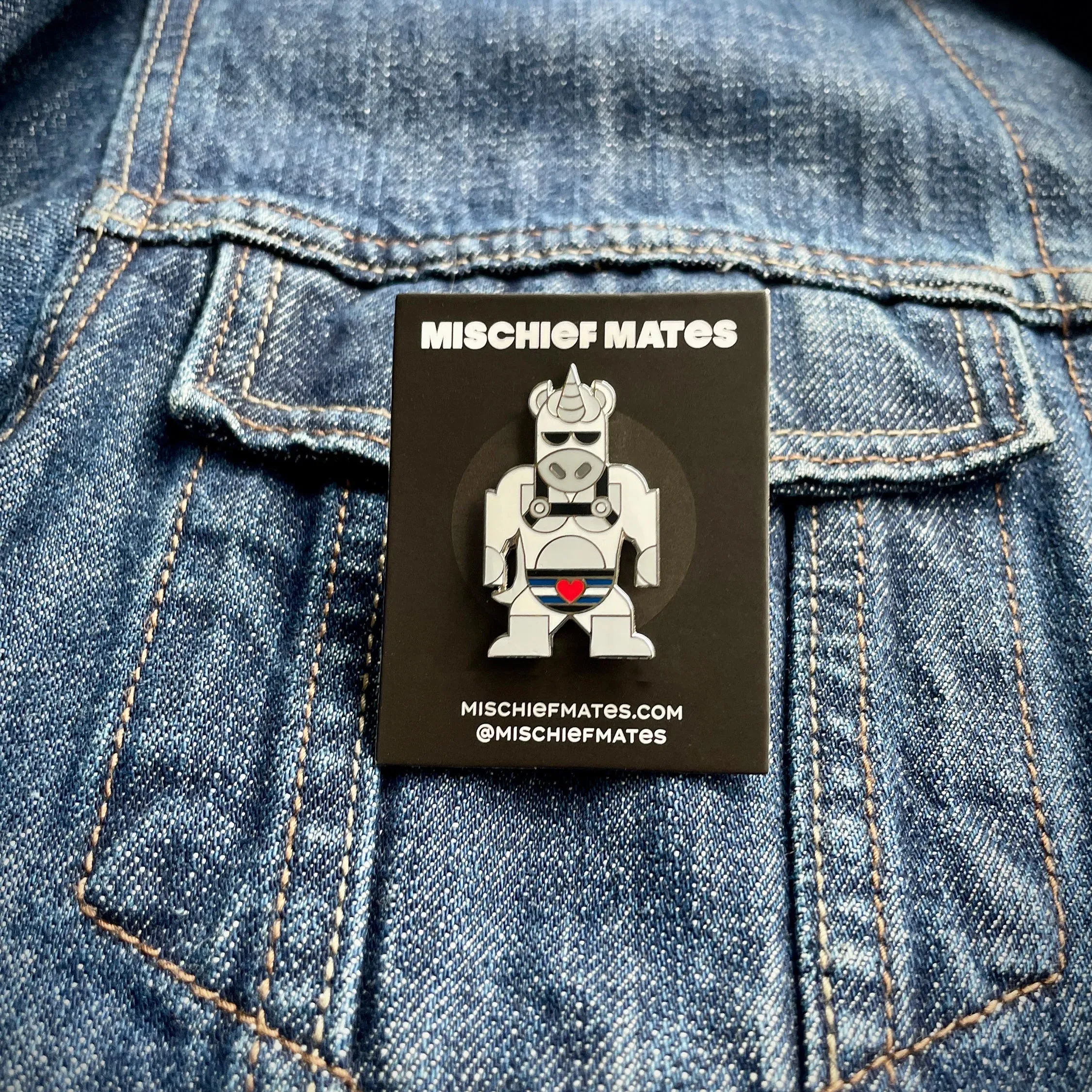 Bruno the Unicorn Pin