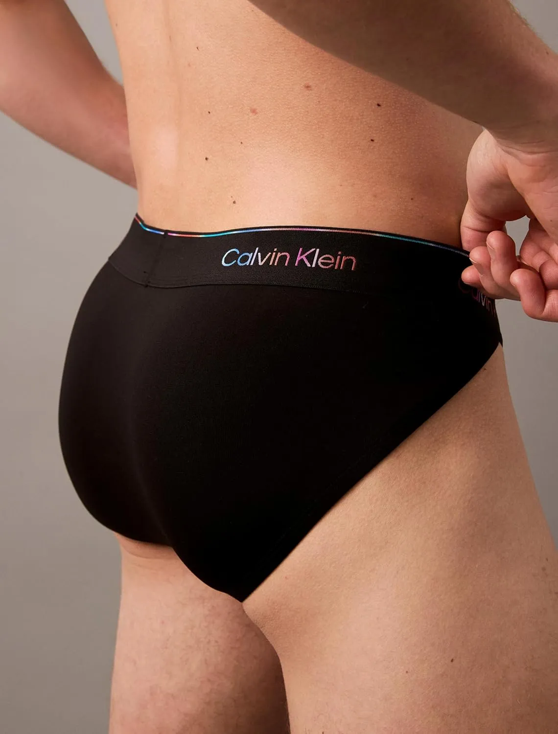 Calvin Klein Men's Pride Micro Underwear Black