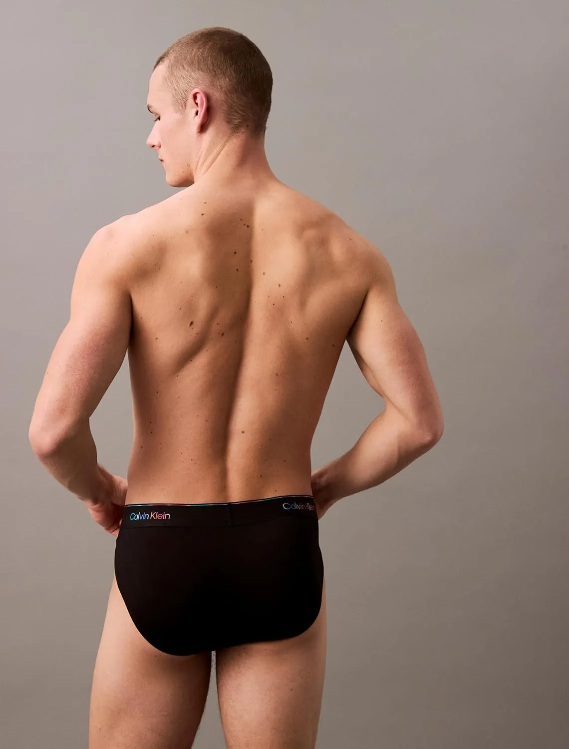 Calvin Klein Men's Pride Micro Underwear Black