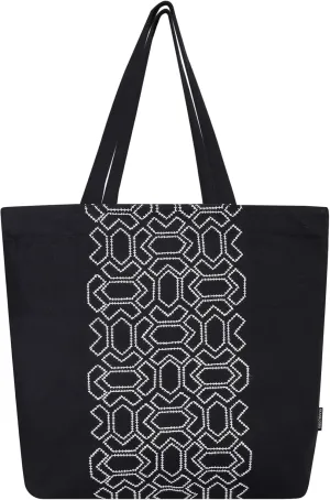 Canvas Big Zip Printed Handbag Tote, Cotton, Inner Pocket, Ecofriendly Bags for Women, Shopping Bag, Easy to Wash