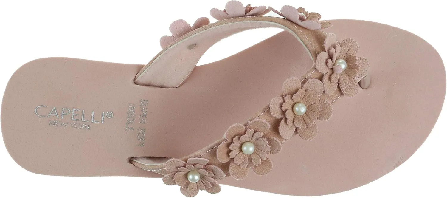 Capelli New York Ladies EVA Wedge Flip Flops