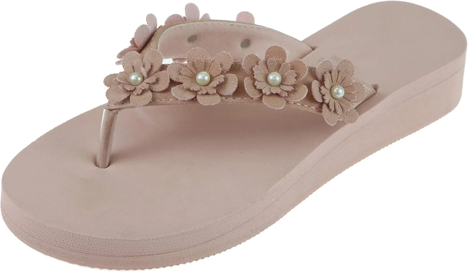Capelli New York Ladies EVA Wedge Flip Flops