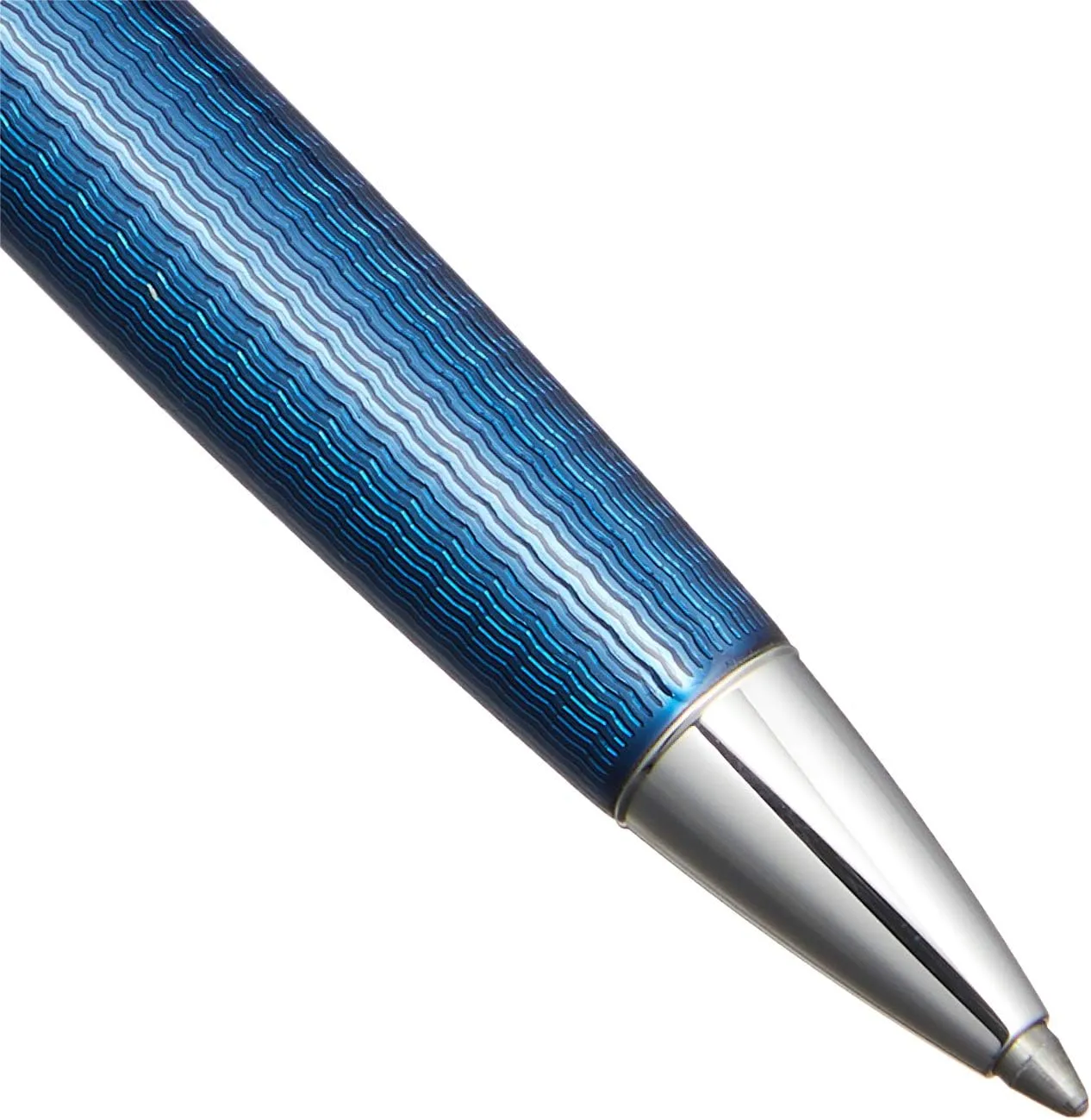 Caran d-ache Léman Grand Twist Retractable Pen Black, Blue 1pc (S) – Ballpoint Pens (Twist Retractable Pen, Blue, Silver, Black, Blue, Silver, Fine, Ambidextrous