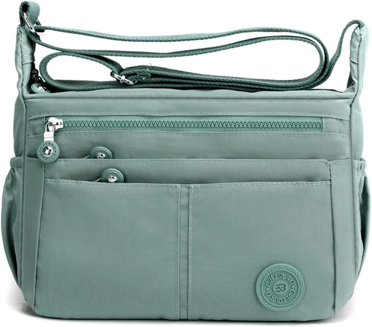 Casual Shoulder Bag Women Satchel Waterproof Nylon for Sport Work Shop