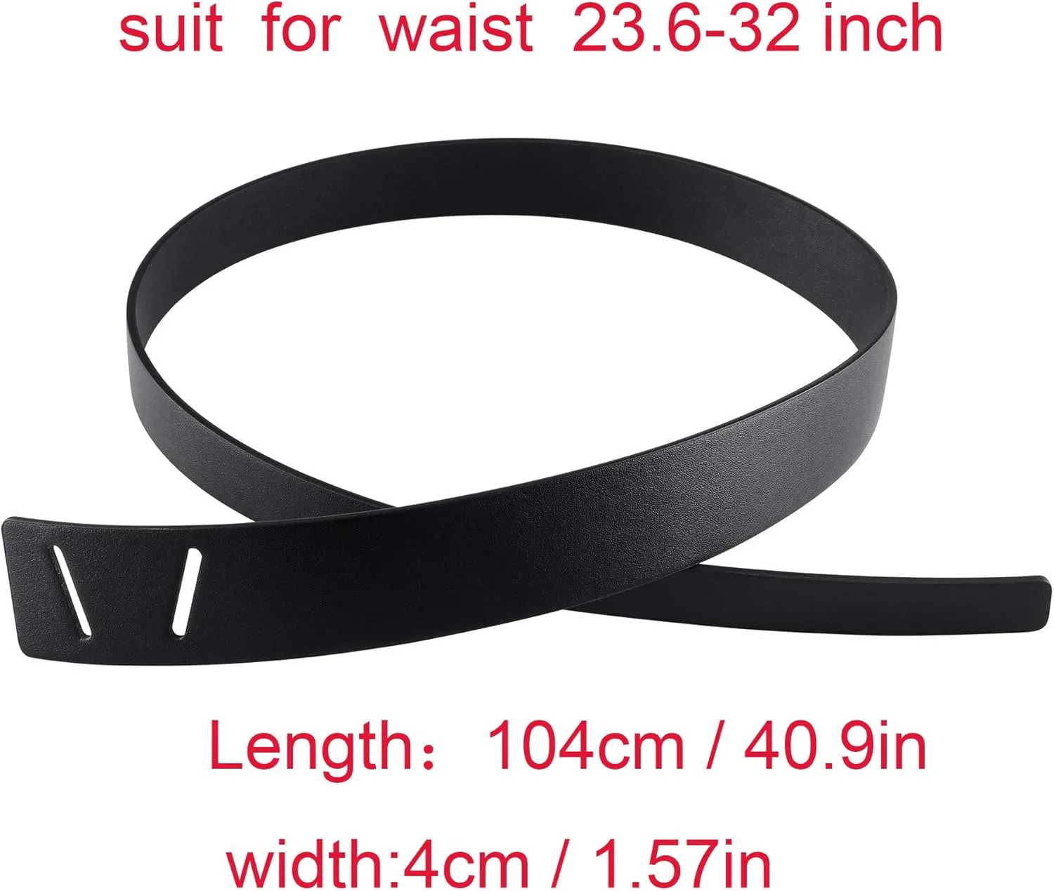 CHIC DIARY Women Fashion Knot Belt for Dress Jeans Cowhide PU Leather Tie Waist Belt No Buckle Cinch Belt