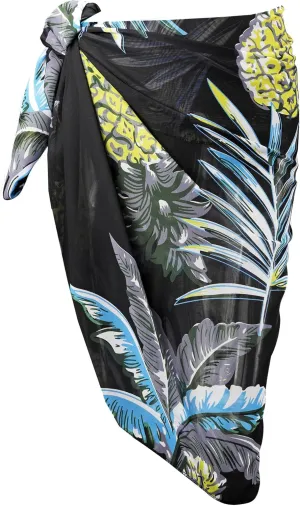 CHIC DIARY Women Swimwear Chiffon Pareo Beach Cover Up Bikini Sarong Swimsuit Wrap Skirts