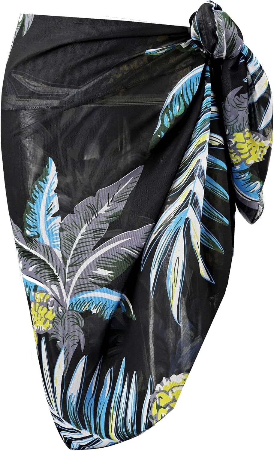 CHIC DIARY Women Swimwear Chiffon Pareo Beach Cover Up Bikini Sarong Swimsuit Wrap Skirts