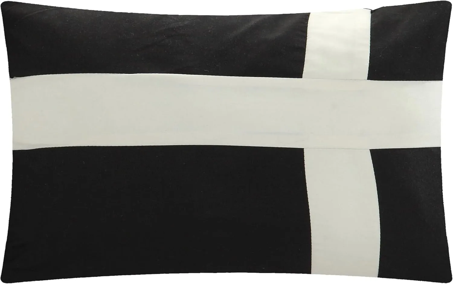 Chic Home Fiesta Color Block Comforter Sheet Set, King, Black