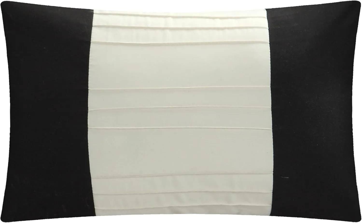 Chic Home Fiesta Color Block Comforter Sheet Set, King, Black