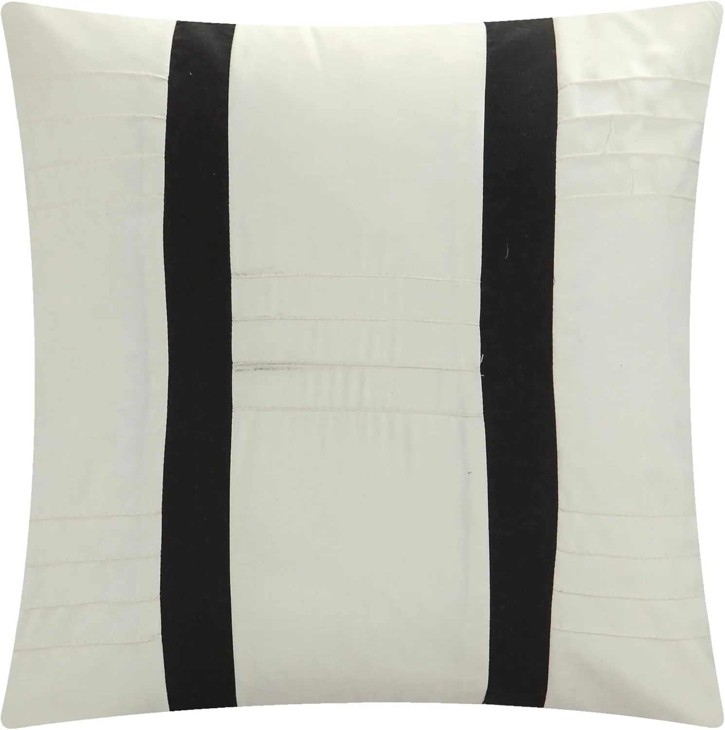 Chic Home Fiesta Color Block Comforter Sheet Set, King, Black