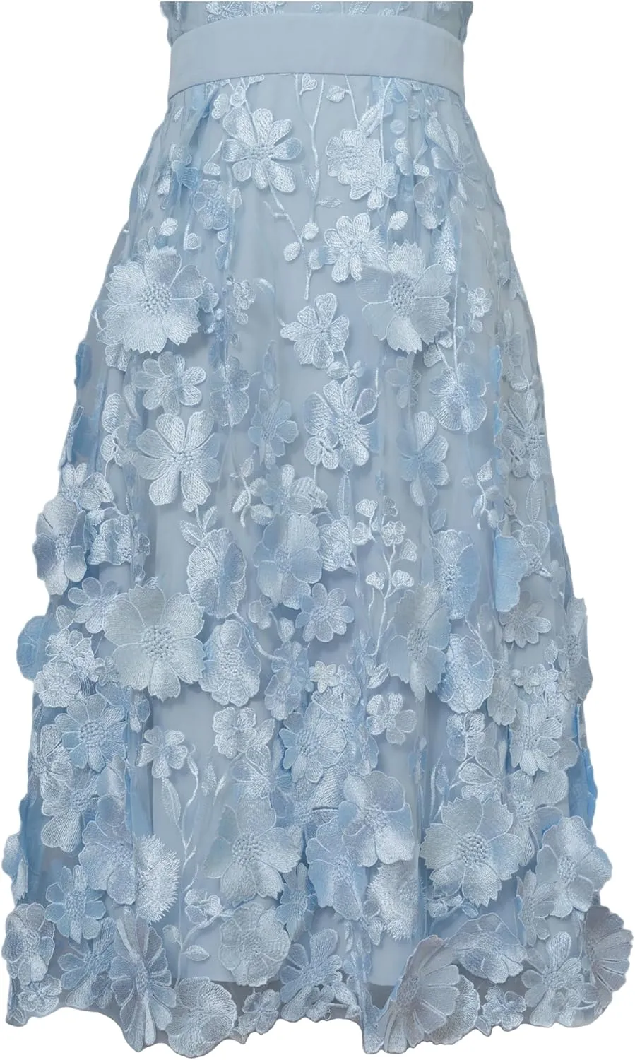 CHIC STAR Womens 3D Embroidery Applique Dress