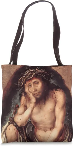 Christ as the Man of Sorrows by Albrecht Durer (1493) Tote Bag