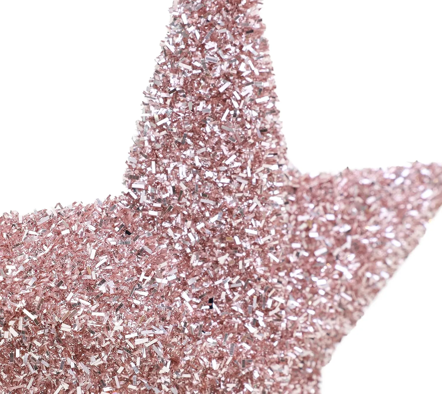 Christmas Concepts® 11 '' Sparkling Tree Top Star - Luxurious Christmas Decorations (Rose Gold)