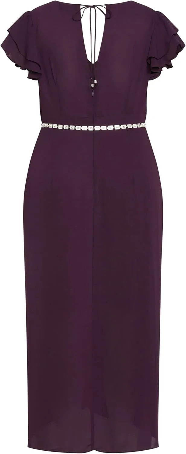 City Chic Plus Size Dress, Enya Maxi Dress
