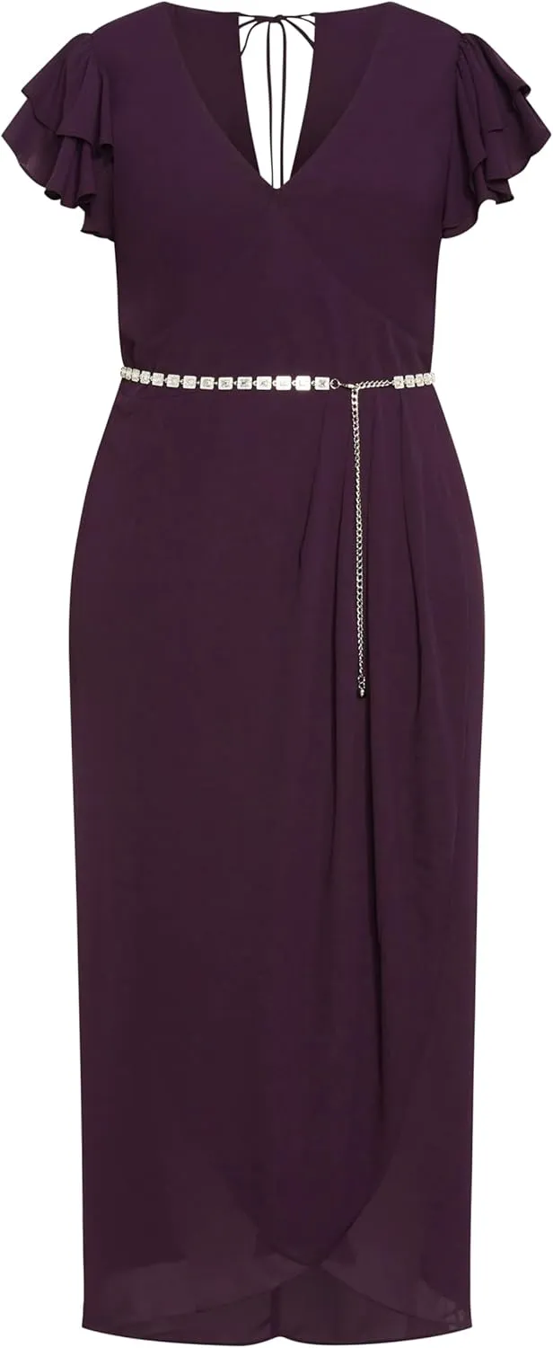 City Chic Plus Size Dress, Enya Maxi Dress