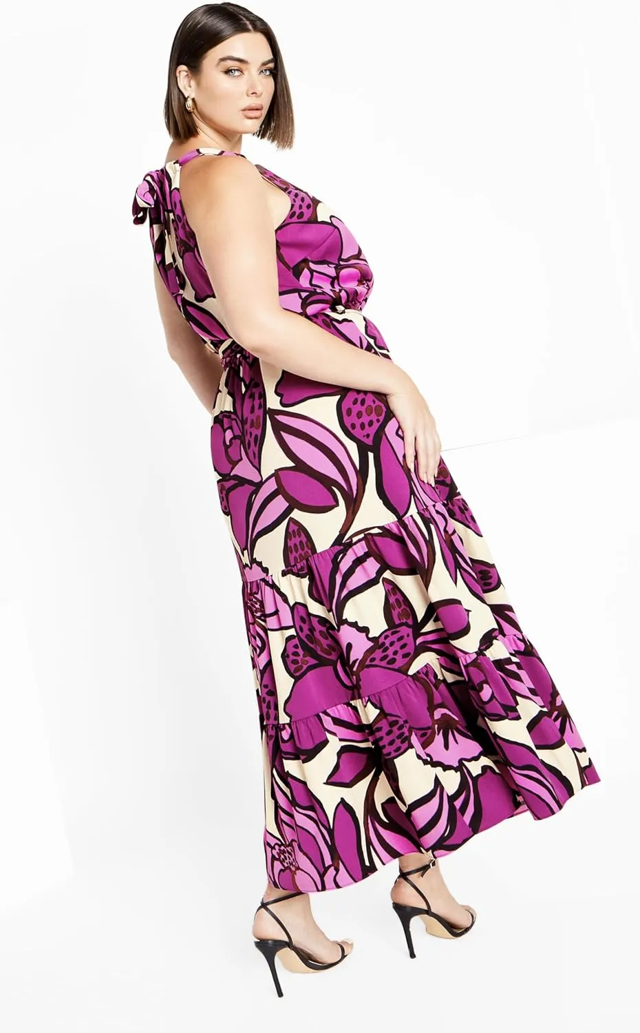 City Chic Plus Size Pants, Fiesta Print Pant